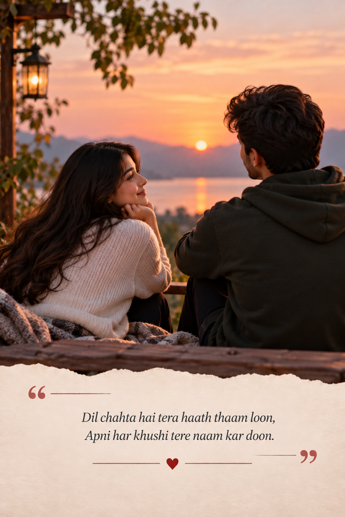 2 Line Propose Shayari in English