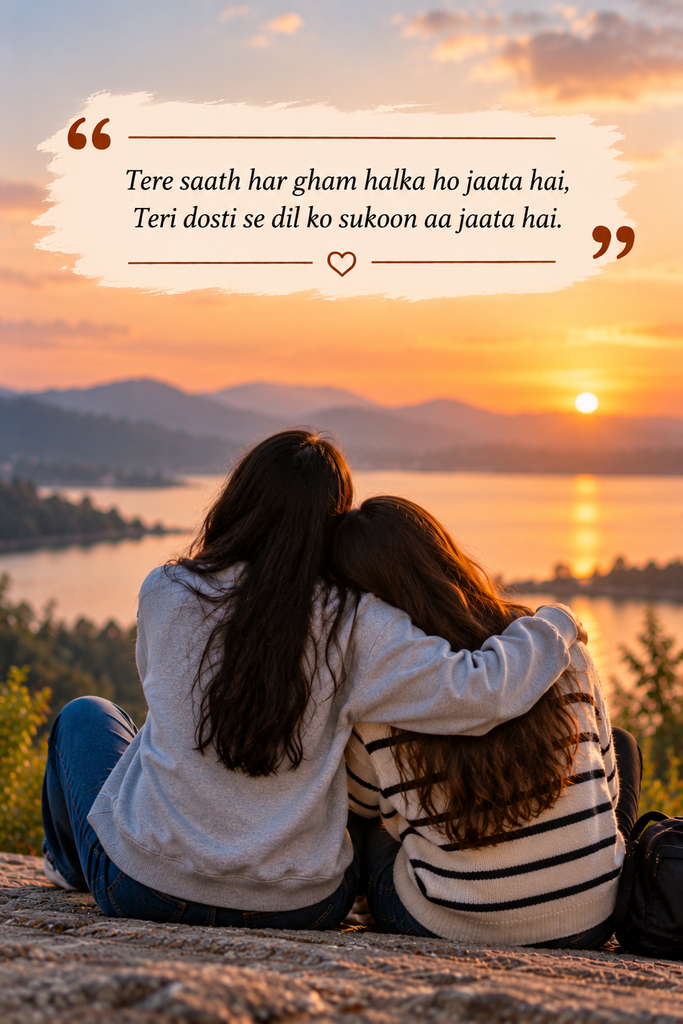 Best Friend Shayari in English 2 Line