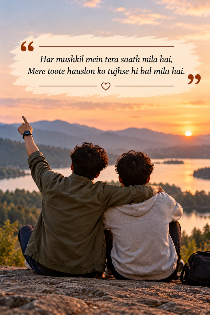 Best Friend Shayari in English 2 Line