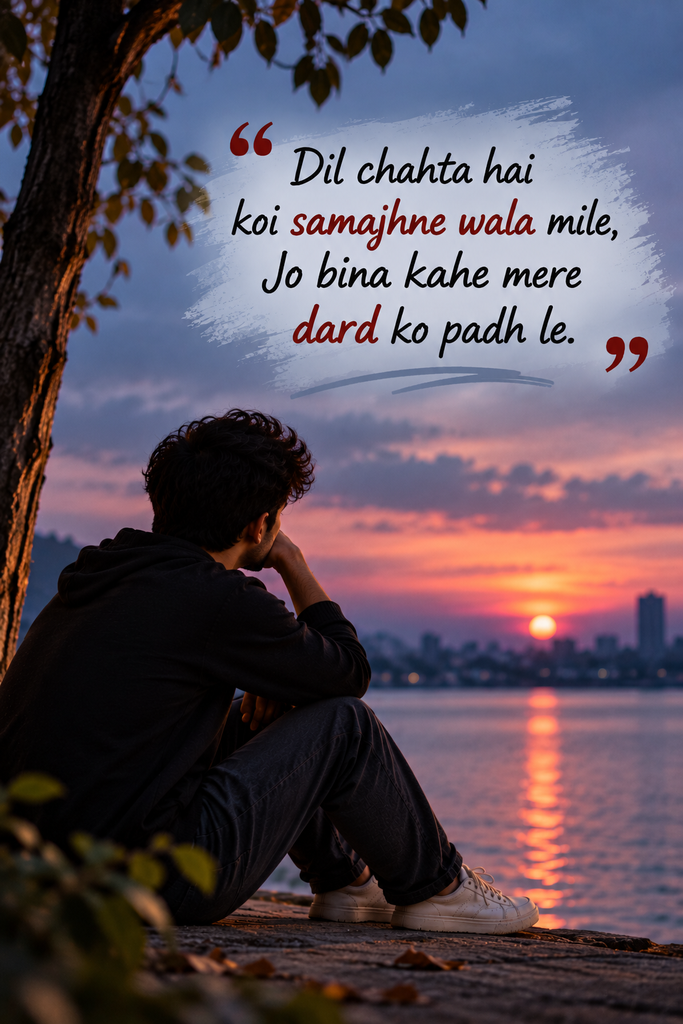 Feeling Alone Sad Shayari in English