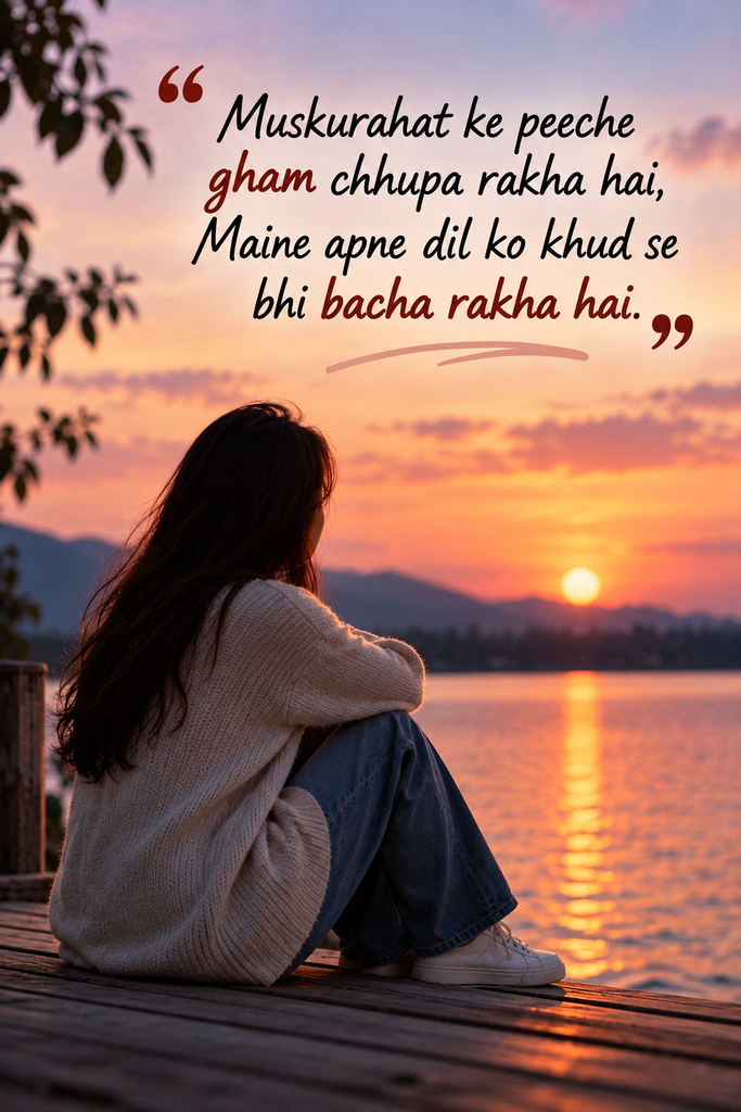 Feeling Alone Sad Shayari in English