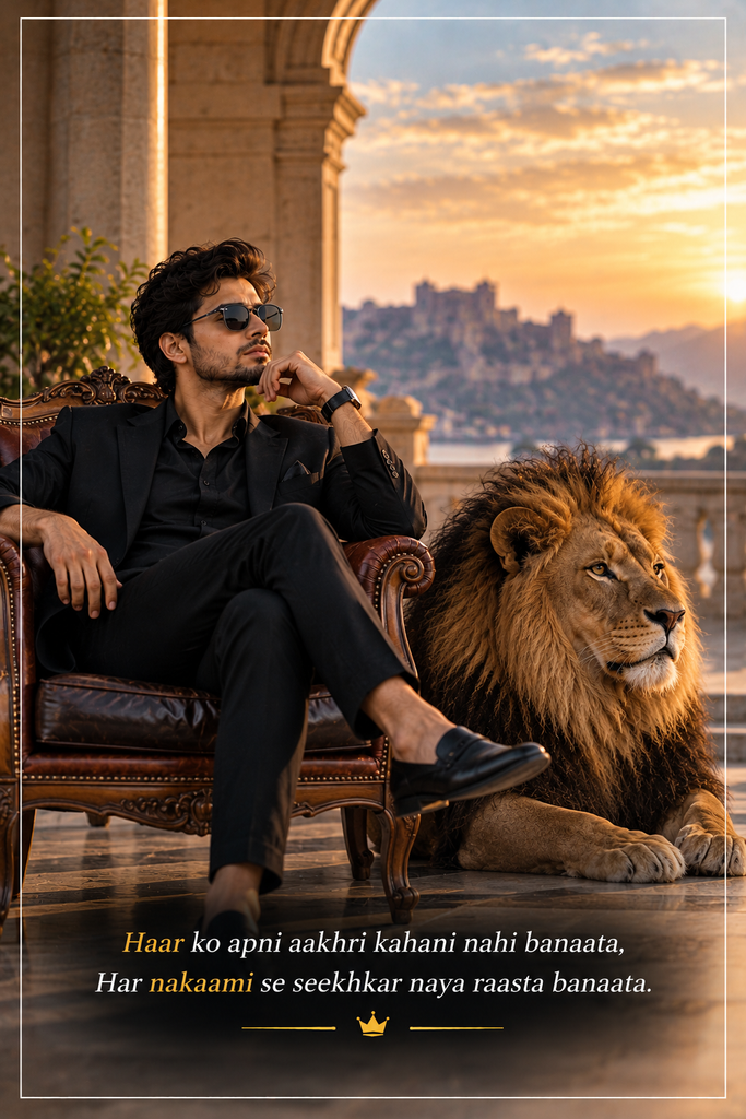 King Attitude Shayari in English
