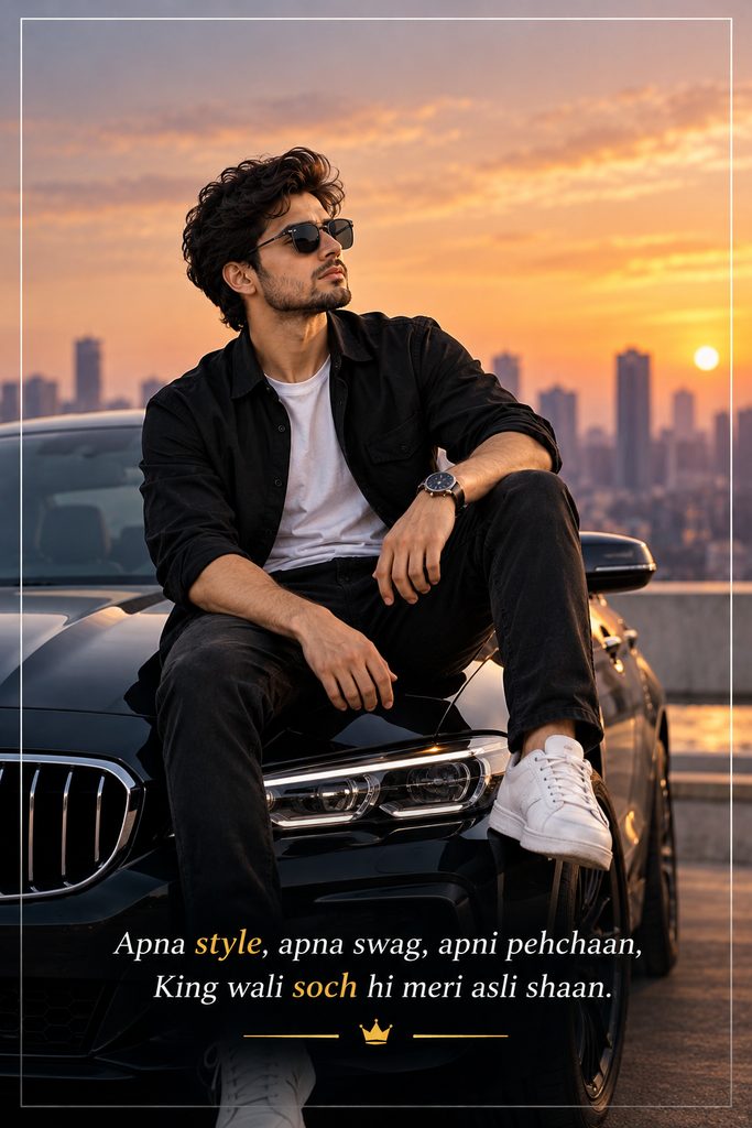King Attitude Shayari in English