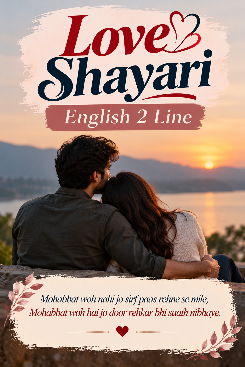 Love Shayari in English 2 Line 😍💞