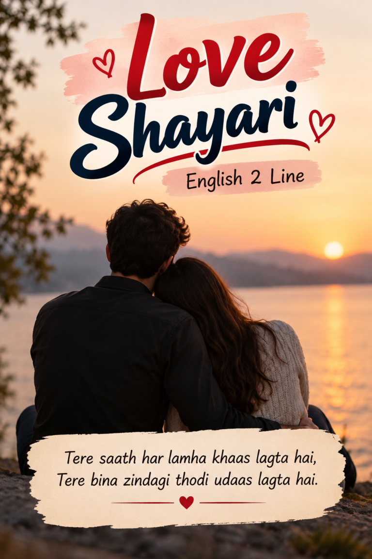 Love Shayari 😍 💞 😘 English 2 Line