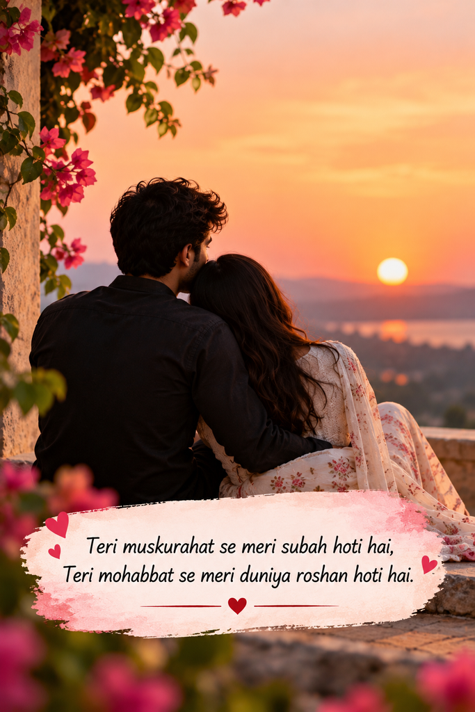 Love Shayari 😍 💞 😘 English 2 Line