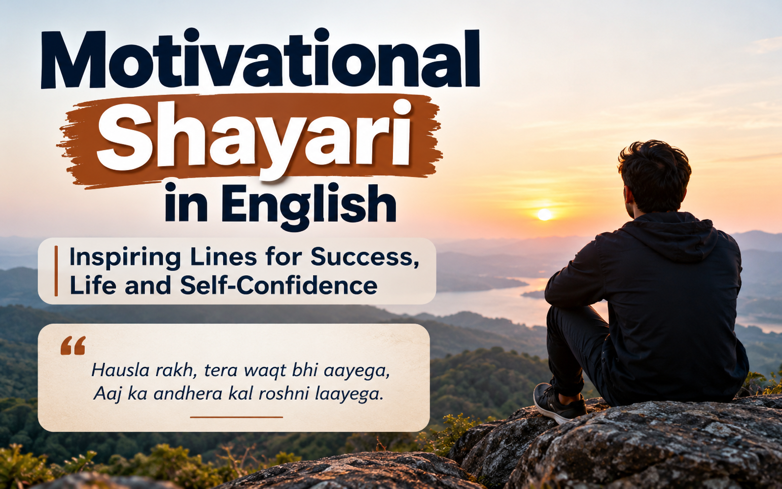 Motivational Shayari in English