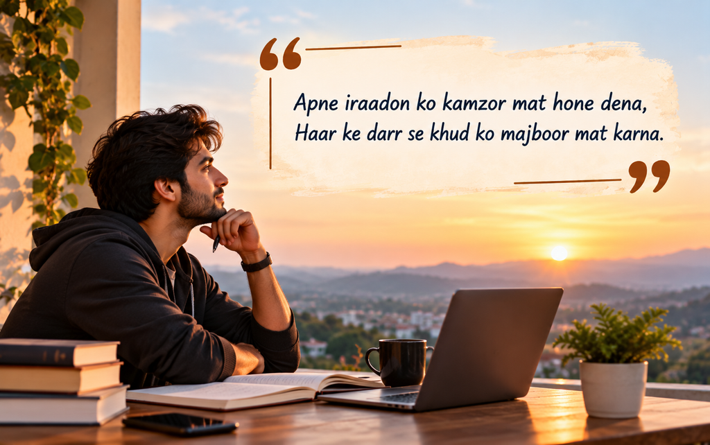 Motivational Shayari in English
