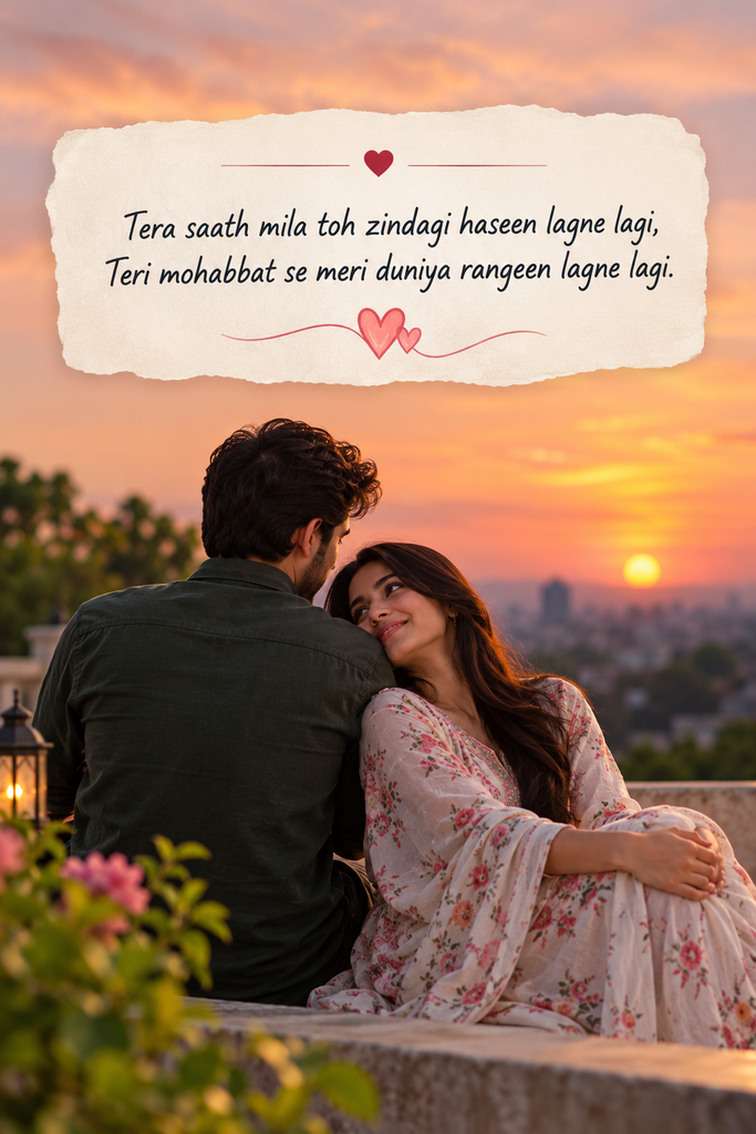 Heart Touching 2 Line Love Shayari in English