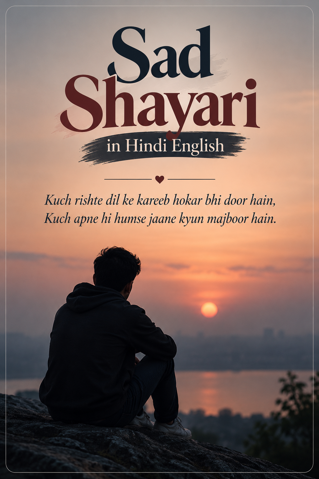 Sad Shayari in Hindi English