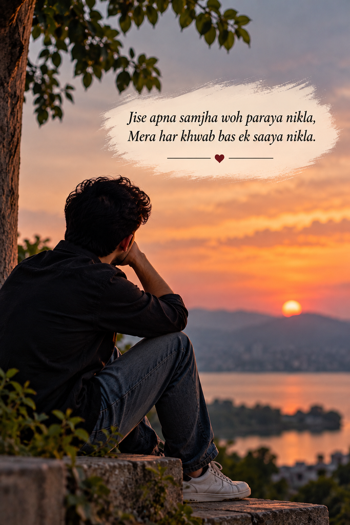 Sad Shayari in Hindi English