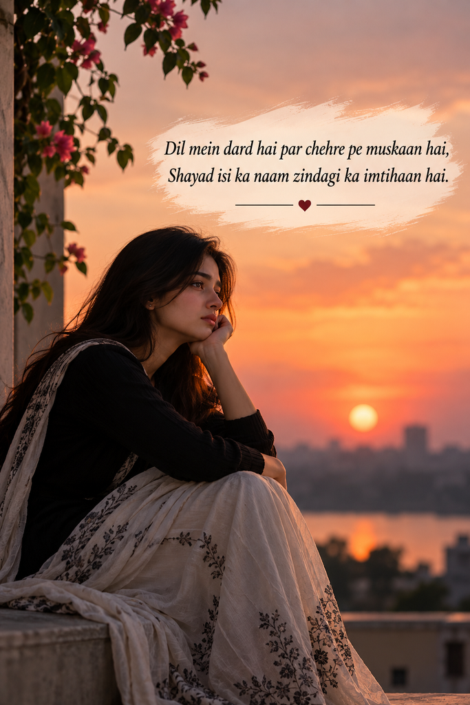 Sad Shayari in Hindi English