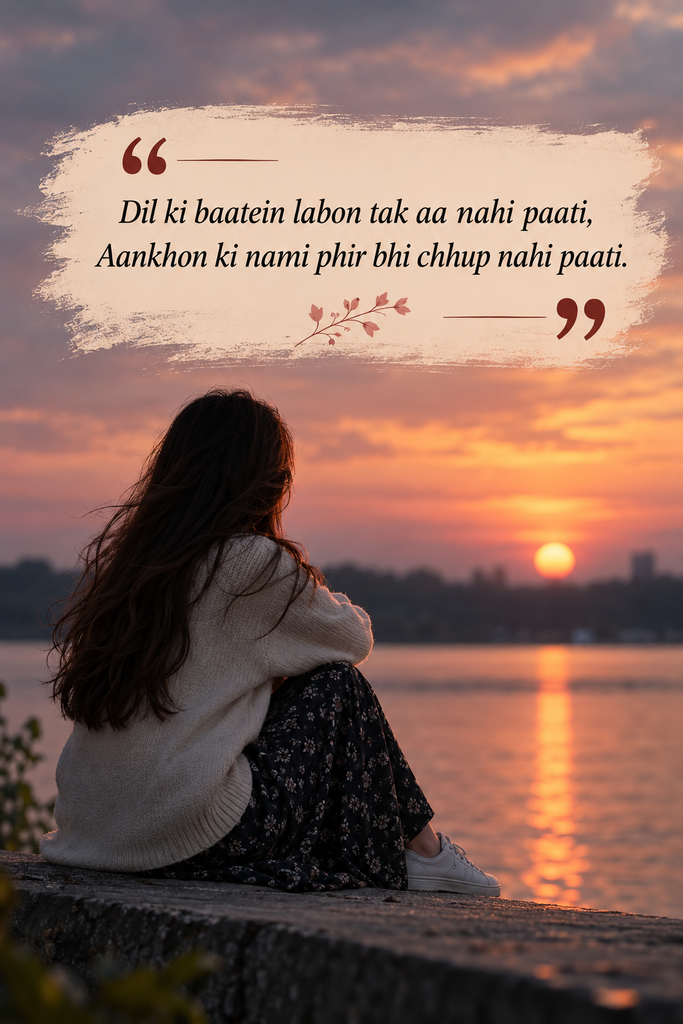 Shayari Sad English