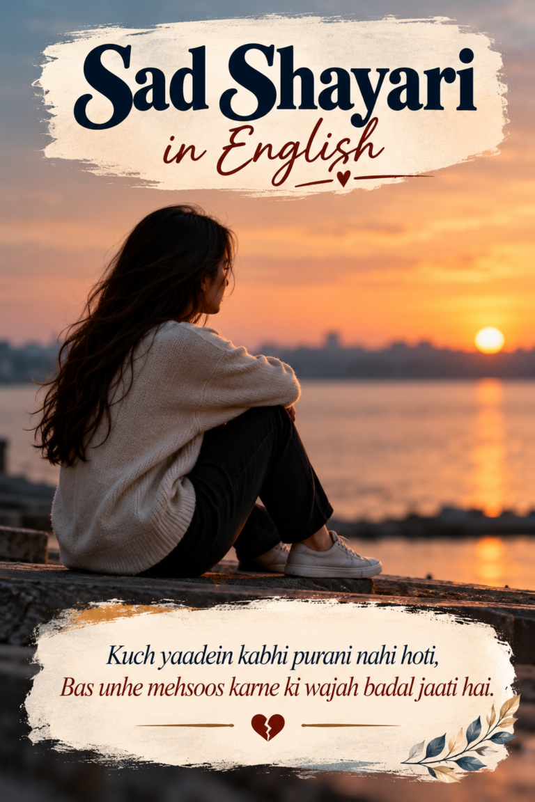 sad shayari in english