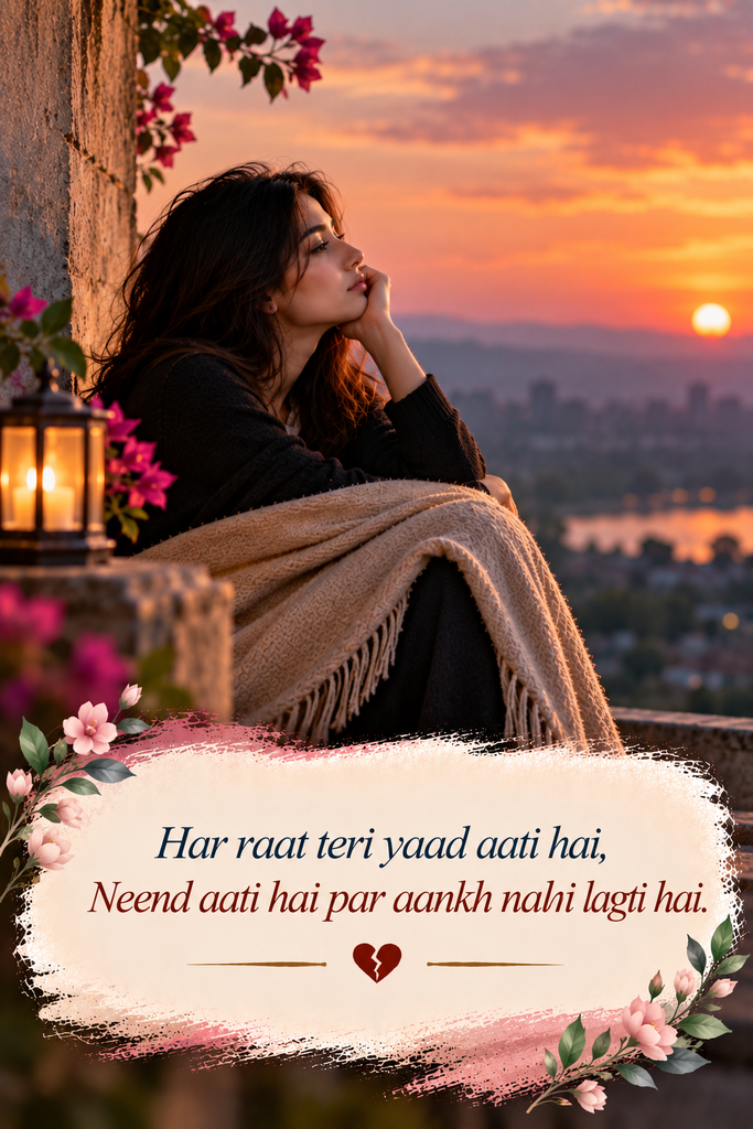 sad shayari in english